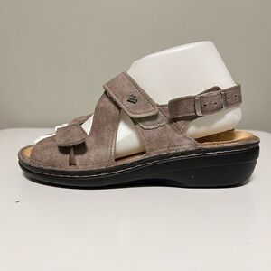 Finn Comfort Jalta Slingbacks Sandals Women's US 7-7.5 EU 38 D Gray
